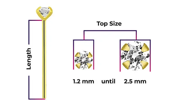 Silver jewellery wholesale nose piercings