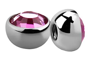 3mm Half Jewel Balls