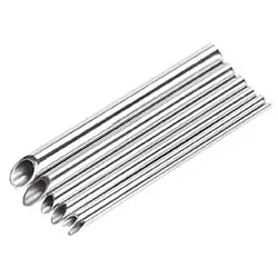 Nose piercing needles tubes