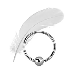 titanium body jewellery is light