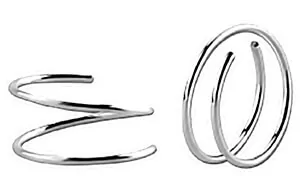 Sterling Silver Spiral for the Nose