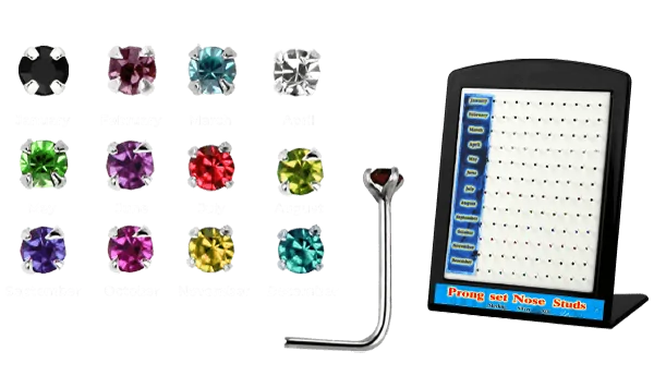 Silver Piercing Studs